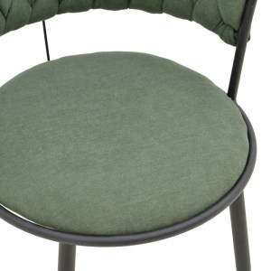 pak-029-000387-5 ΣΚΑΜΠΟ ΜΠΑΡ ALKIA I PAKOWORLD ΥΦΑΣΜΑ ΣΕ ΧΑΚΙ ΑΠΟΧΡΩΣΗ- ΠΟΔΙ ΜΑΥΡΟ ΜΕΤΑΛΛΟ 50X56X95ΕΚ
