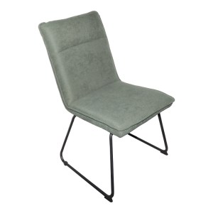 pak-029-000391 ΚΑΡΕΚΛΑ ESSENTIAL PAKOWORLD ΥΦΑΣΜΑ ΧΑΚΙ-ΠΟΔΙ ΜΑΥΡΟ ΜΕΤΑΛΛΙΚΟ 54X59X89ΕΚ