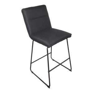 pak-029-000392 ΣΚΑΜΠΟ ΜΠΑΡ ESSENTIAL PAKOWORLD ΥΦΑΣΜΑ ΜΑΥΡΟ-ΠΟΔΙ ΜΑΥΡΟ ΜΕΤΑΛΛΙΚΟ 53X64.5X107ΕΚ