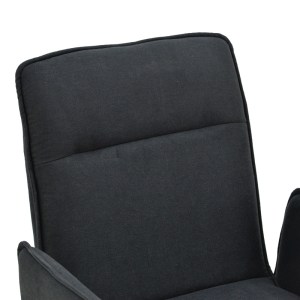 pak-029-000396-5 ΠΟΛΥΘΡΟΝΑ ESSENTIAL PAKOWORLD ΥΦΑΣΜΑ ΜΑΥΡΟ-ΠΟΔΙ ΜΑΥΡΟ ΜΕΤΑΛΛΙΚΟ 55.5X59X89ΕΚ