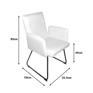 pak-029-000397-1 ΠΟΛΥΘΡΟΝΑ ESSENTIAL PAKOWORLD ΥΦΑΣΜΑ ΜΠΕΖ-ΠΟΔΙ ΜΑΥΡΟ ΜΕΤΑΛΛΙΚΟ 55.5X59X89ΕΚ