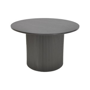 pak-029-000425-1 TΡΑΠΕΖΙΑ ΣΑΛΟΝΙΟΥ DOVEL PAKOWORLD MDF ΣΕΤ 2ΤΕΜ. ΜΑΥΡΟ