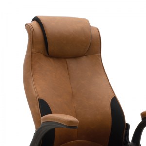 pak-033-000013-4 ΚΑΡΕΚΛΑ ΓΡΑΦΕΙΟΥ ΔΙΕΥΘΥΝΤΗ BEAR PAKOWORLD PU ΤΑΜΠΑ ANTIQUE-ΜΑΥΡΟ