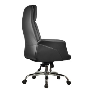 pak-033-000022-3 ΚΑΡΕΚΛΑ ΓΡΑΦΕΙΟΥ ΔΙΕΥΘΥΝΤΗ DERJIO PAKOWORLD PU ΣΕ ΜΑΥΡΗ ΑΠΟΧΡΩΣΗ 68X66X115ΕΚ