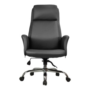 pak-033-000022-4 ΚΑΡΕΚΛΑ ΓΡΑΦΕΙΟΥ ΔΙΕΥΘΥΝΤΗ DERJIO PAKOWORLD PU ΣΕ ΜΑΥΡΗ ΑΠΟΧΡΩΣΗ 68X66X115ΕΚ