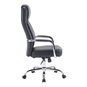 pak-033-000025-2 ΚΑΡΕΚΛΑ ΓΡΑΦΕΙΟΥ ΔΙΕΥΘΥΝΤΗ RIANDA PAKOWORLD PU ΣΕ ΜΑΥΡΗ ΑΠΟΧΡΩΣΗ 70X64X116-124ΕΚ