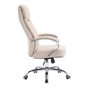 pak-033-000026-2 ΚΑΡΕΚΛΑ ΓΡΑΦΕΙΟΥ ΔΙΕΥΘΥΝΤΗ VENZA PAKOWORLD PU ΣΕ ΜΠΕΖ ΑΠΟΧΡΩΣΗ 70X65X117-124ΕΚ