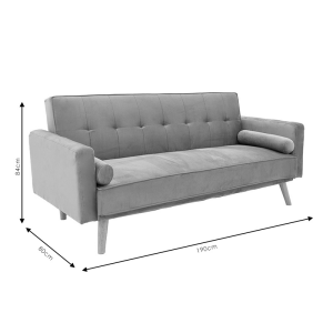 pak-035-000084-3.png ΚΑΝΑΠΕΣ-ΚΡΕΒΑΤΙ SUCCESS PAKOWORLD 3ΘΕΣΙΟΣ ΚΙΤΡΙΝΟ ΒΕΛΟΥΔΟ 190X80X84ΕΚ