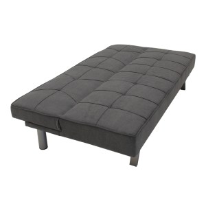 pak-035-000087-2 ΚΑΝΑΠΕΣ-ΚΡΕΒΑΤΙ TRAVIS PAKOWORLD 3ΘΕΣΙΟΣ ΜΕ ΥΦΑΣΜΑ ΑΝΘΡΑΚΙ 175X83X74ΕΚ