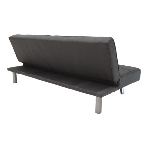 pak-035-000087-6 ΚΑΝΑΠΕΣ-ΚΡΕΒΑΤΙ TRAVIS PAKOWORLD 3ΘΕΣΙΟΣ ΜΕ ΥΦΑΣΜΑ ΑΝΘΡΑΚΙ 175X83X74ΕΚ