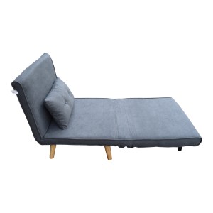 pak-035-000092-2 ΚΑΝΑΠΕΣ-ΚΡΕΒΑΤΙ JOSUANE PAKOWORLD ΑΝΘΡΑΚΙ ΥΦΑΣΜΑ ΚΑΙ ΞΥΛΙΝΟ ΠΟΔΙ ΣΕ ΦΥΣΙΚΗ ΑΠΟΧΡΩΣΗ 77X80X81ΕΚ