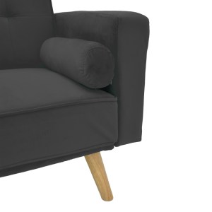 pak-035-000097-6 ΚΑΝΑΠΕΣ-ΚΡΕΒΑΤΙ SUCCESS PAKOWORLD 3ΘΕΣΙΟΣ ΒΕΛΟΥΔΟ ΥΦΑΣΜΑ ΣΕ ΑΝΘΡΑΚΙ ΑΠΟΧΡΩΣΗ 190X80X84ΕΚ