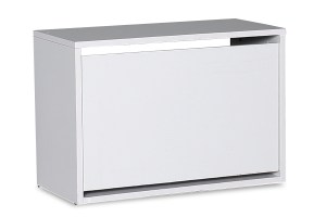 pak-039-000056 ΠΑΠΟΥΤΣΟΘΗΚΗ ΑΝΑΚΛΙΝΟΜΕΝΗ STEP 6 ΖΕΥΓΩΝ PAKOWORLD ΣΕ ΧΡΩΜΑ ΛΕΥΚΟ 60X30X42ΕΚ