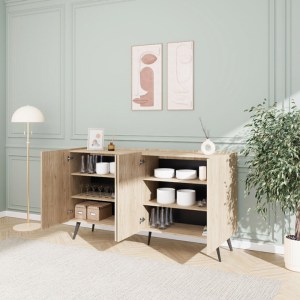 pak-039-000200-2 ΜΠΟΥΦΕΣ KUDRO PAKOWORLD ΣΕ OAK ΑΠΟΧΡΩΣΗ 180X43X100ΕΚ