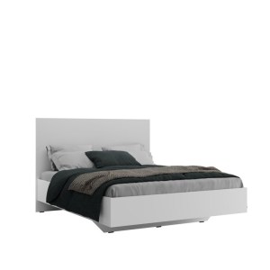 pak-039-000201 ΚΡΕΒΑΤΙ ΔΙΠΛΟ ORYANA Ι PAKOWORLD  ΣΕ ΛΕΥΚΗ DIAMONT ΑΠΟΧΡΩΣΗ 160X200ΕΚ