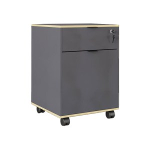 pak-039-000205 ΣΥΡΤΑΡΙΕΡΑ ΓΡΑΦΕΙΟΥ ΤΡΟΧΗΛΑΤΗ TAKER  PAKOWORLD ΣΕ ΑΝΘΡΑΚΙ ΑΠΟΧΡΩΣΗ 41X45X61ΕΚ