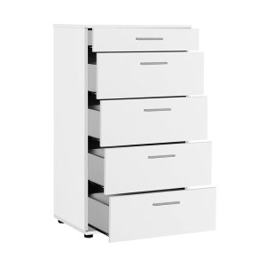 pak-039-000208-2 ΣΥΡΤΑΡΙΕΡΑ LACCI  PAKOWORLD ΣΕ ΛΕΥΚΗ ΑΠΟΧΡΩΣΗ 60X44X108ΕΚ