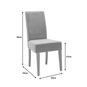 pak-047-000061-5 ΚΑΡΕΚΛΑ DITTA PAKOWORLD ΥΦΑΣΜΑ ΓΚΡΙ-ΠΟΔΙ SONOMA 44X56X96ΕΚ