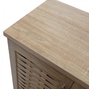 pak-049-000001-5 ΠΑΠΟΥΤΣΟΘΗΚΗ-ΝΤΟΥΛΑΠΙ MANTAM 12 ΖΕΥΓΩΝ ΧΡΩΜΑ SONOMA 78X40X92ΕΚ