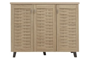 pak-049-000004-2 ΠΑΠΟΥΤΣΟΘΗΚΗ-ΝΤΟΥΛΑΠΙ MANTAM 16 ΖΕΥΓΩΝ ΧΡΩΜΑ SONOMA 115,5X40X92ΕΚ