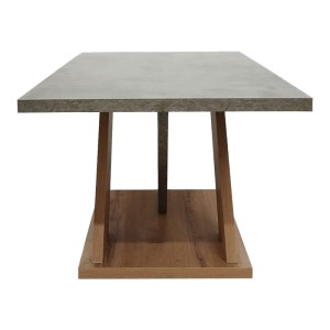pak-049-000102-2 ΤΡΑΠΕΖΙ ΣΑΛΟΝΙΟΥ SOLANGE PAKOWORLD ΣΕ ΓΚΡΙ-SONOMA ΑΠΟΧΡΩΣΗ 110X55X47.5ΕΚ