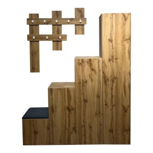 pak-049-000105-1 ΕΠΙΠΛΟ ΕΙΣΟΔΟΥ NENICH PAKOWORLD ΣΕ SONOMA ΑΠΟΧΡΩΣΗ 150X37X180ΕΚ