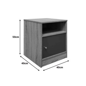 pak-049-000111-6 ΚΟΜΟΔΙΝΟ FOLY PAKOWORLD ΜΕ ΕΝΑ ΝΤΟΥΛΑΠΙ ΣΕ ΛΕΥΚΗ ΑΠΟΧΡΩΣΗ 40X40X50ΕΚ