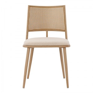 pak-058-000064-3 ΚΑΡΕΚΛΑ GIULIA PAKOWORLD ΦΥΣΙΚΟ PE RATTAN-ΜΠΕΖ ΥΦΑΣΜΑ-ΦΥΣΙΚΟ ΜΕΤΑΛΛΟ 49X52X80ΕΚ