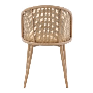 pak-058-000068-4 ΚΑΡΕΚΛΑ RICCARDO PAKOWORLD ΦΥΣΙΚΟ PE RATTAN-ΜΠΕΖ ΥΦΑΣΜΑ-ΦΥΣΙΚΟ ΜΕΤΑΛΛΟ 56X52X82ΕΚ