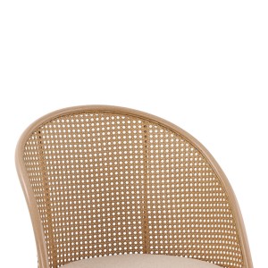 pak-058-000068-5 ΚΑΡΕΚΛΑ RICCARDO PAKOWORLD ΦΥΣΙΚΟ PE RATTAN-ΜΠΕΖ ΥΦΑΣΜΑ-ΦΥΣΙΚΟ ΜΕΤΑΛΛΟ 56X52X82ΕΚ