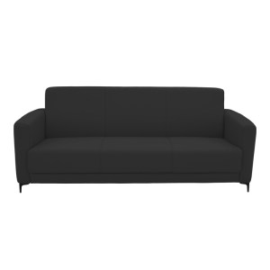 pak-069-000084-1 ΚΑΝΑΠΕΣ ΤΡΙΘΕΣΙΟΣ SIDICA PAKOWORLD PU ΣΕ ΜΑΥΡΗ ΑΠΟΧΡΩΣΗ 185X78X83ΕΚ