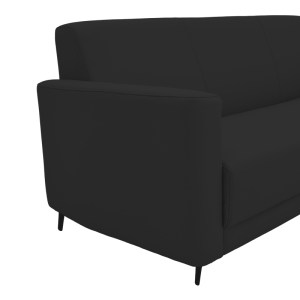 pak-069-000084-5 ΚΑΝΑΠΕΣ ΤΡΙΘΕΣΙΟΣ SIDICA PAKOWORLD PU ΣΕ ΜΑΥΡΗ ΑΠΟΧΡΩΣΗ 185X78X83ΕΚ