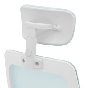 pak-069-000091-5 ΚΑΡΕΚΛΑ ΓΡΑΦΕΙΟΥ PEJA PAKOWORLD MESH ΥΦΑΣΜΑ ΣΙΕΛ-ΣΚΕΛΕΤΟΣ ΛΕΥΚΟ 58X60X107-117ΕΚ