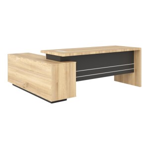 pak-069-000096-1 ΓΡΑΦΕΙΟ ΕΡΓΑΣΙΑΣ ΑΝΑΣΤΡΕΨΙΜΟ ΕΠΑΓΓΕΛΜΑΤΙΚΟ AMAZON PAKOWORLD ΣΕ ΦΥΣΙΚΗ-ΑΝΘΡΑΚΙ ΑΠΟΧΡΩΣΗ 200X170X75ΕΚ