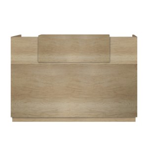 pak-069-000100-1 ΓΡΑΦΕΙΟ RECEPTION LOTUS PAKOWORLD ΣΕ ΧΡΩΜΑ ΦΥΣΙΚΟ 180X70X110ΕΚ
