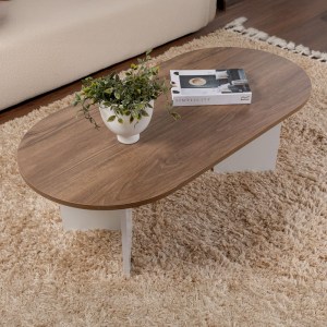 pak-071-001605-2 ΤΡΑΠΕΖΙ ΣΑΛΟΝΙΟΥ TABLETOD PAKOWORLD ΣΕ ΚΑΡΥΔΙ-ΛΕΥΚΗ ΑΠΟΧΡΩΣΗ 119X60X40ΕΚ