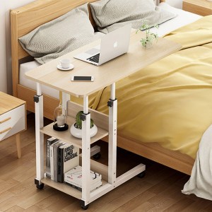 pak-072-000049-1 ΒΟΗΘΗΤΙΚΟ ΤΡΑΠΕΖΙ BABS PAKOWORLD ΤΡΟΧΗΛΑΤΟ ΛΕΥΚΟ-ΦΥΣΙΚΟ 60X40X85ΕΚ