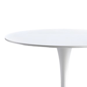 pak-072-000083-1 ΤΡΑΠΕΖΙ ΣΑΛΟΝΙΟΥ ELIJAH PAKOWORLD ΛΕΥΚΟ Φ60X74CM
