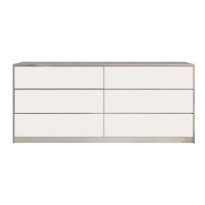 pak-072-000099 ΣΥΡΤΑΡΙΕΡΑ KUANGER PAKOWORLD ΜΕΛΑΜΙΝΗ ΣΕ ΛΕΥΚΗ-ΦΥΣΙΚΗ ΑΠΟΧΡΩΣΗ 120X40X70ΕΚ