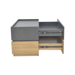 pak-072-000104-4 ΚΟΜΟΔΙΝΟ SONLEN PAKOWORLD MDF ΣΕ SONOMA-ΑΝΘΡΑΚΙ ΑΠΟΧΡΩΣΗ 60X40X44.5ΕΚ
