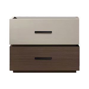 pak-072-000105 ΚΟΜΟΔΙΝΟ SONLEN PAKOWORLD ΜΕΛΑΜΙΝΗ ΚΑΙ MDF ΣΕ ΚΑΡΥΔΙ-ΜΠΕΖ ΑΠΟΧΡΩΣΗ 60X40X44.5ΕΚ