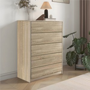 pak-072-000109-1 ΣΥΡΤΑΡΙΕΡΑ KUANGER PAKOWORLD MDF ΣΕ ΦΥΣΙΚΗ ΑΠΟΧΡΩΣΗ 80X40X109ΕΚ