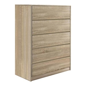 pak-072-000109 ΣΥΡΤΑΡΙΕΡΑ KUANGER PAKOWORLD MDF ΣΕ ΦΥΣΙΚΗ ΑΠΟΧΡΩΣΗ 80X40X109ΕΚ
