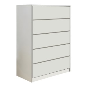 pak-072-000110 ΣΥΡΤΑΡΙΕΡΑ KUANGER PAKOWORLD MDF ΣΕ ΛΕΥΚΗ ΑΠΟΧΡΩΣΗ 80X40X109ΕΚ