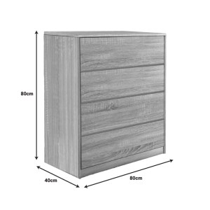 pak-072-000113-2 ΣΥΡΤΑΡΙΕΡΑ KUANGER PAKOWORLD MDF ΣΕ ΦΥΣΙΚΗ ΑΠΟΧΡΩΣΗ 80X40X80ΕΚ