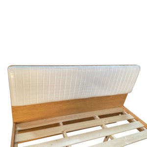 pak-072-000126-2 ΚΡΕΒΑΤΙ AKVA  PAKOWORLD ΔΙΠΛΟ MDF ΣΕ ΦΥΣΙΚΗ ΑΠΟΧΡΩΣΗ 150X200ΕΚ