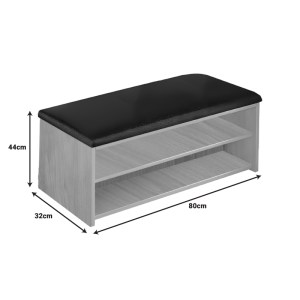 pak-072-000128-2 ΠΑΠΟΥΤΣΟΘΗΚΗ-ΣΚΑΜΠΟ KIANA PAKOWORLD LPL 6 ΖΕΥΓΩΝ ΜΕ ΜΑΞΙΛΑΡΙ ΣΕ ΦΥΣΙΚΗ ΑΠΟΧΡΩΣΗ 80X32X44ΕΚ