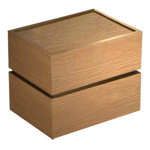 pak-072-000140 ΚΟΜΟΔΙΝΟ SONLEN PAKOWORLD MDF ΣΕ OAK ΑΠΟΧΡΩΣΗ 60X40X44.5ΕΚ