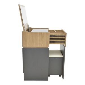 pak-072-000154-5 ΤΟΥΑΛΕΤΑ ΚΡΕΒΑΤΟΚΑΜΑΡΑΣ SONLEN PAKOWORLD ΑΝΘΡΑΚΙ-ΑΝΟΙΧΤΟ ΚΑΡΥΔΙ 60X45X122ΕΚ