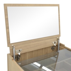 pak-072-000154-6 ΤΟΥΑΛΕΤΑ ΚΡΕΒΑΤΟΚΑΜΑΡΑΣ SONLEN PAKOWORLD ΑΝΘΡΑΚΙ-ΑΝΟΙΧΤΟ ΚΑΡΥΔΙ 60X45X122ΕΚ